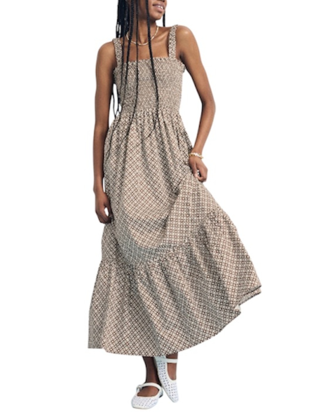 HILL HOUSE HOME Brown Anjuli Maxi Nap Dress